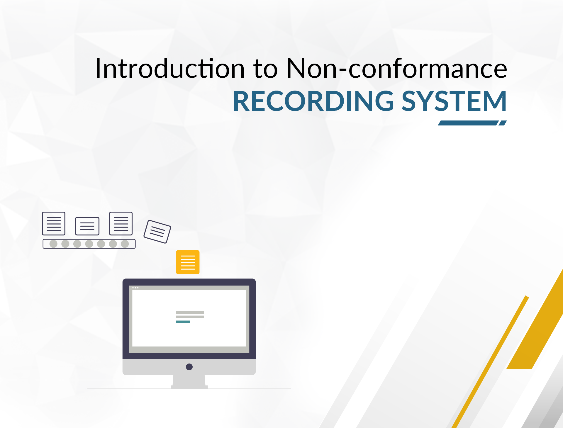 Non-conformance Recording System - Practitioner (PH01801)